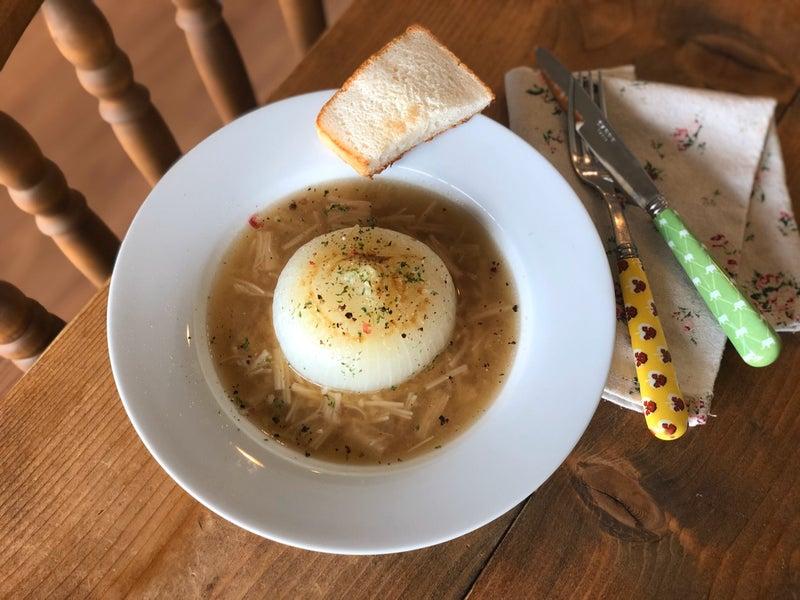 玉ねぎスープの写真